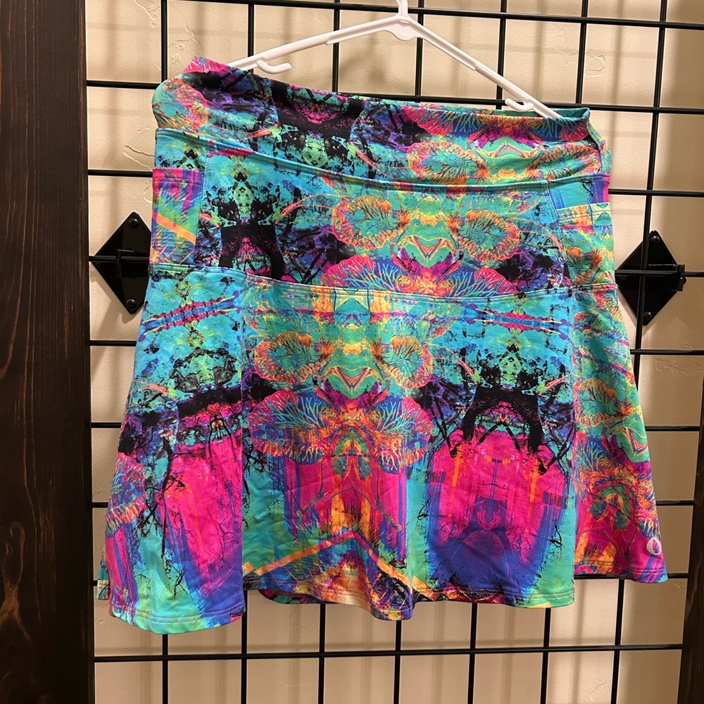 Donajo Colorful Patterned Skirt